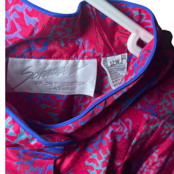 VTG Shroeder Printed Dress - Picture 5 of 5